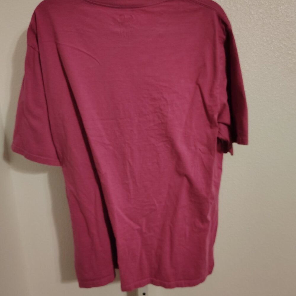 Jerzees Women's Short Sleeve Crewneck Top Size XL Cotton Pink Vintage - Picture 7 of 10